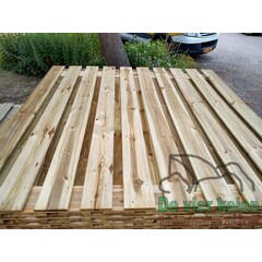 Tuinscherm Enschede grenen 19-planks