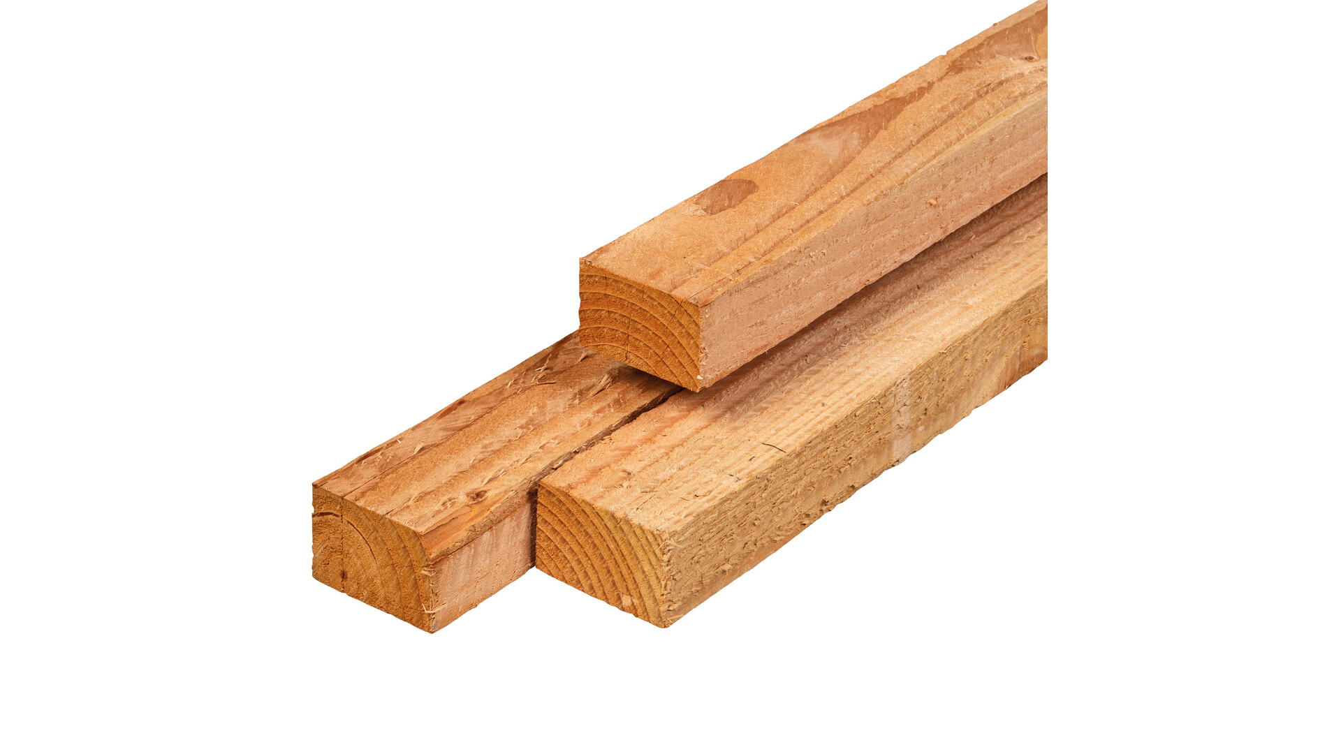 Douglas regel ongeschaafd 4,5x7,5 cm 300 cm