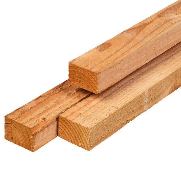 Douglas regel ongeschaafd 4,5x7,5 cm 300 cm