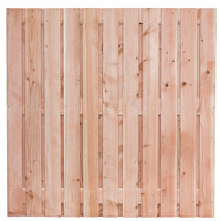 Tuinscherm Harz lariks/douglas 21-planks
