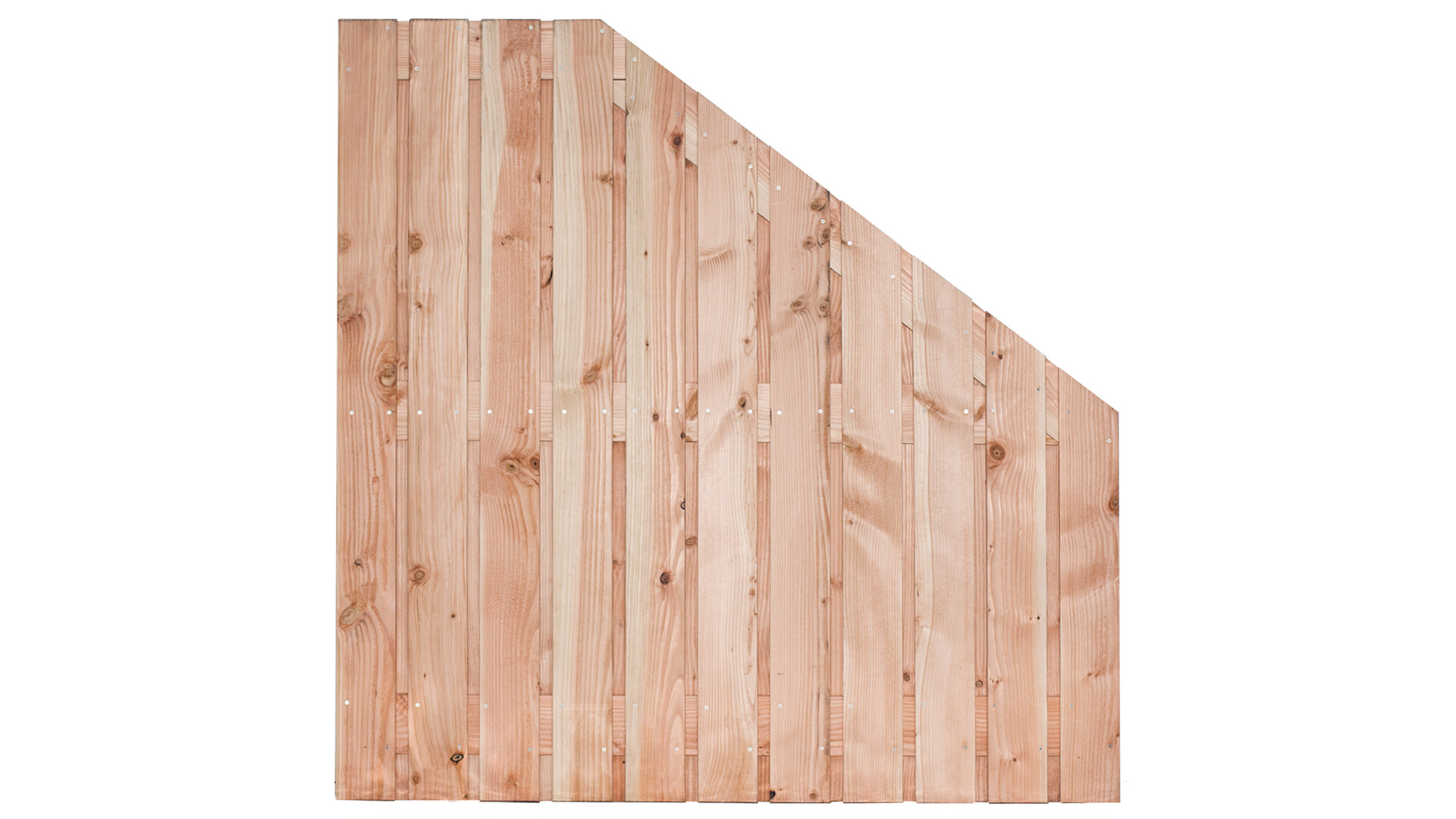 Tuinscherm Harz lariks/douglas 21-planks