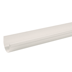 Nicoll Dakgoot PVC LG25 400 cm lichtgrijs