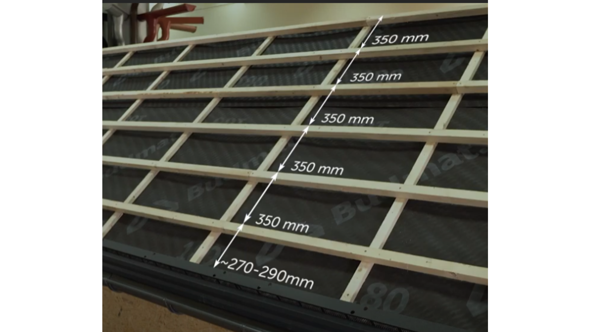 Mat antraciet Dakpanplaat "Venetie"