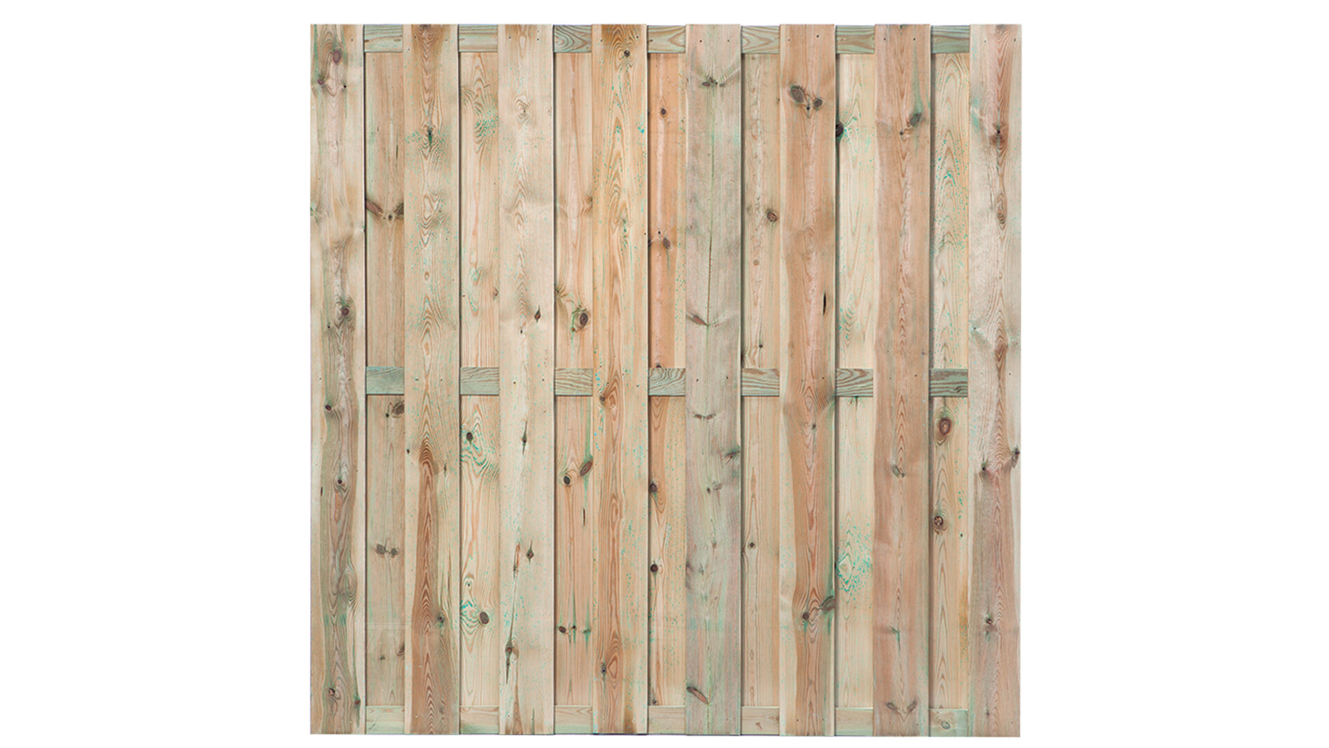 Tuinscherm Uden grenen 15-planks 180x180 cm
