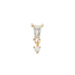 Buddha jewelry Yves with CZ yellow gold