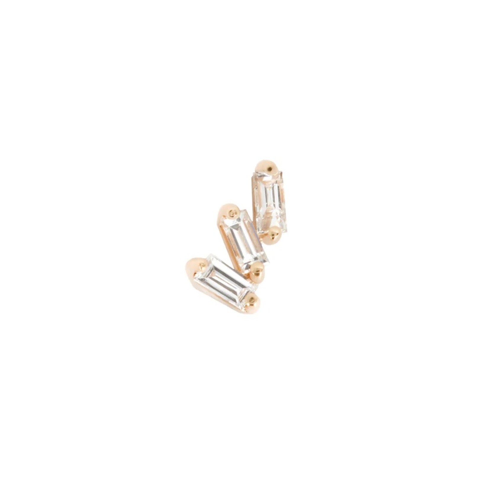 Buddha jewelry Staxx with CZ YELLOW GOLD RIGHT