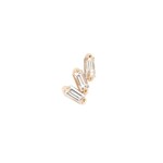 Buddha jewelry Staxx with CZ YELLOW GOLD LEFT