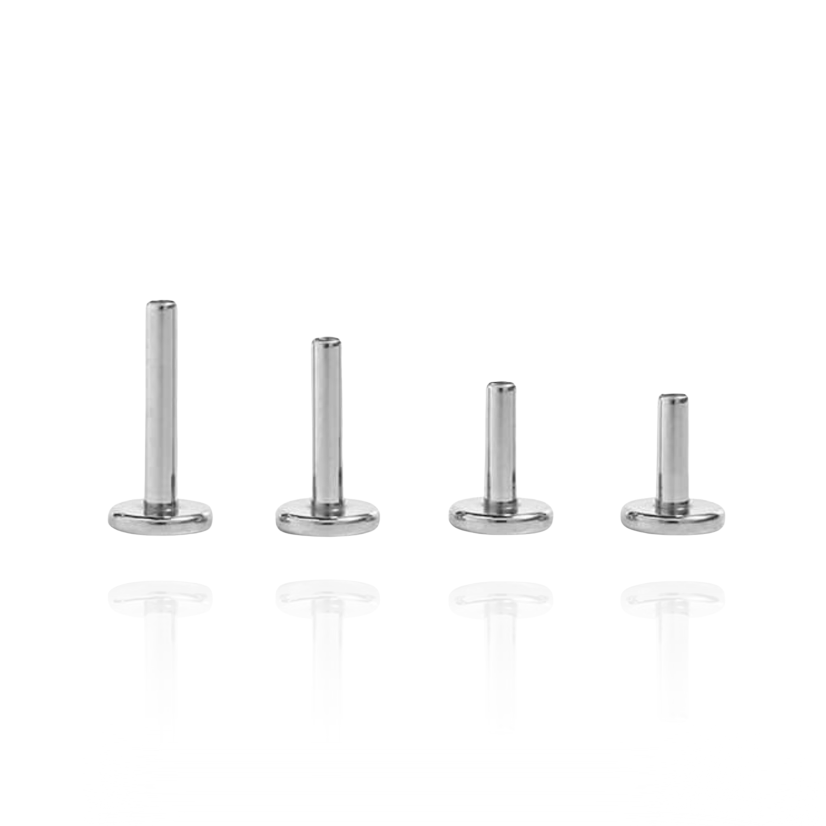 Threaded labret post 1.6mm with 1.2mm screw