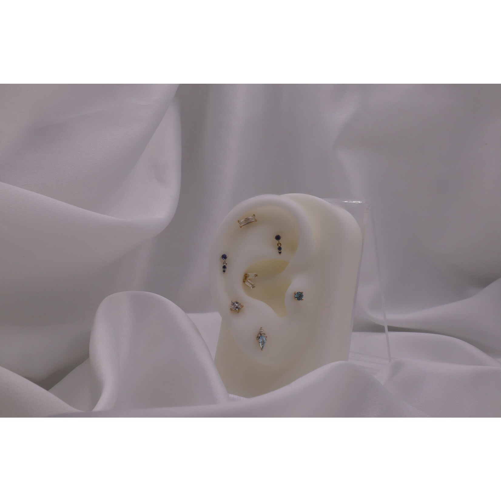 Buddha jewelry Elicit Cubic Zirconia 14k Yellow Gold