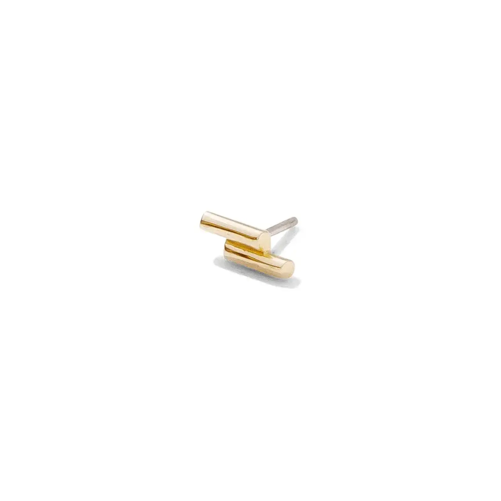 Tawapa Double rod 14k solid gold