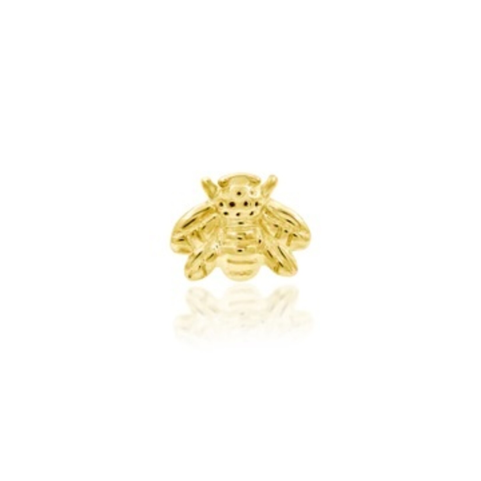Junipurr Mini bee solid goud 14k