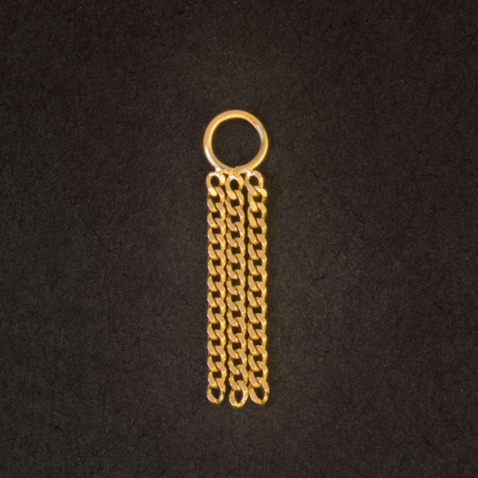 Inari Gaia charm 15x15x15mm 14k yellow gold