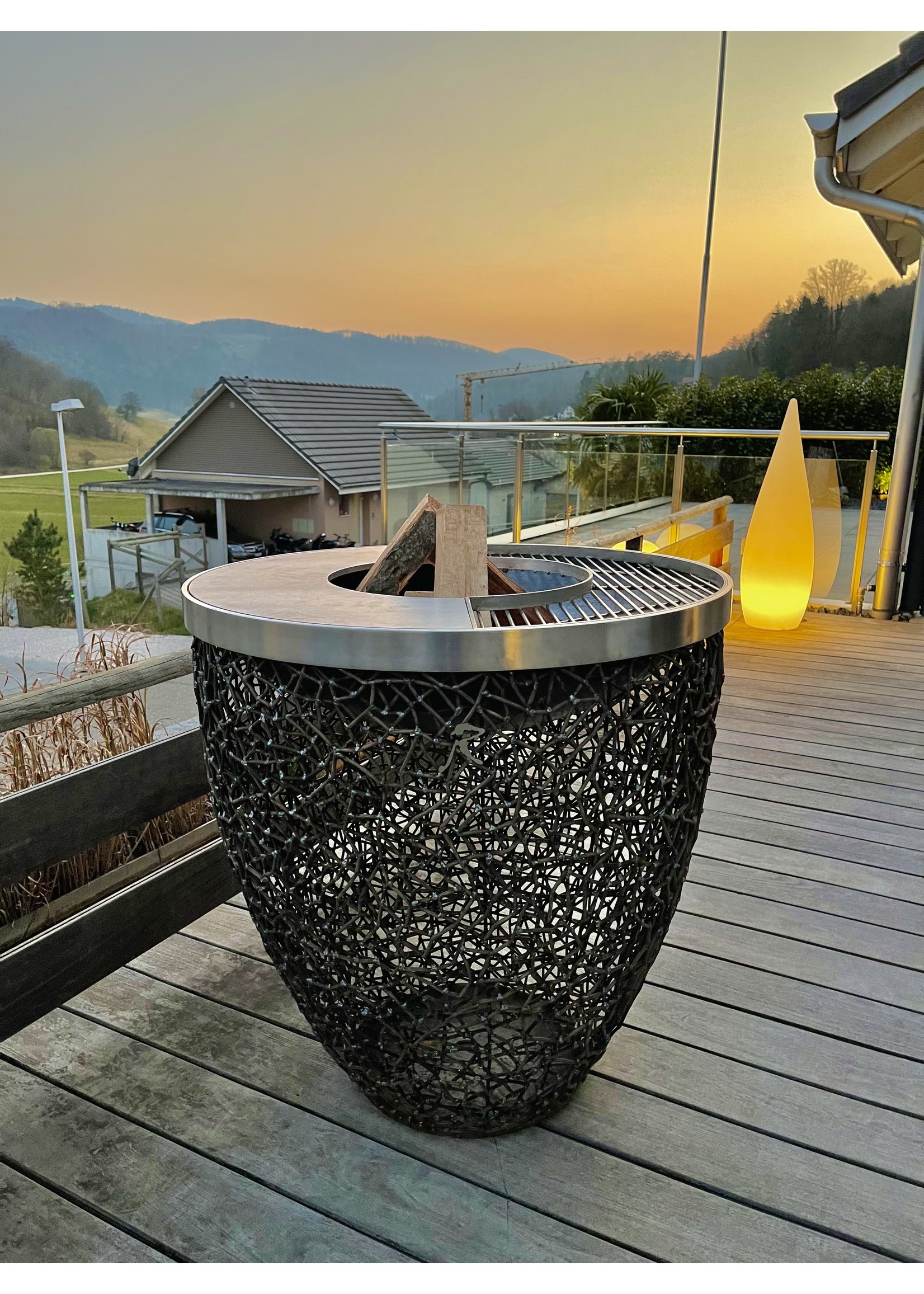 Rufer® Fire bowl grill Drato Amore