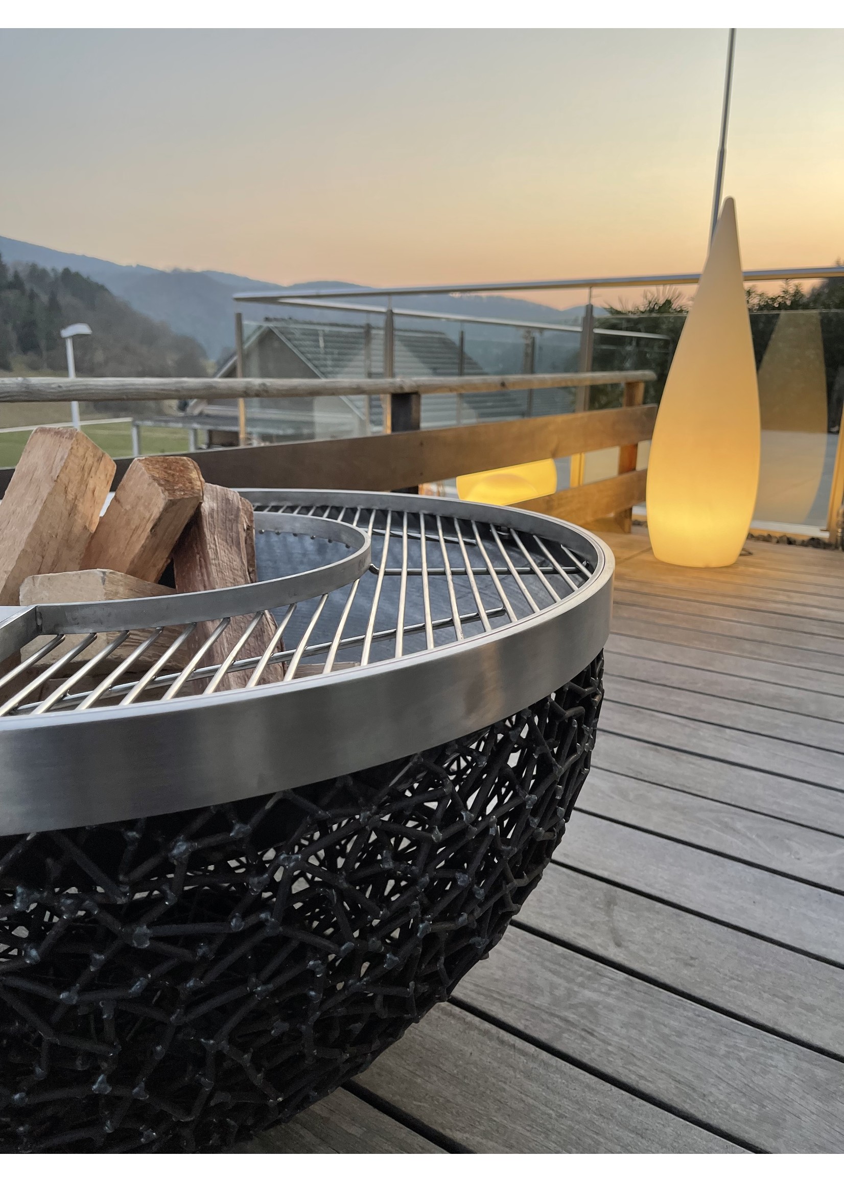 Rufer® Fire bowl grill Drato Sfera