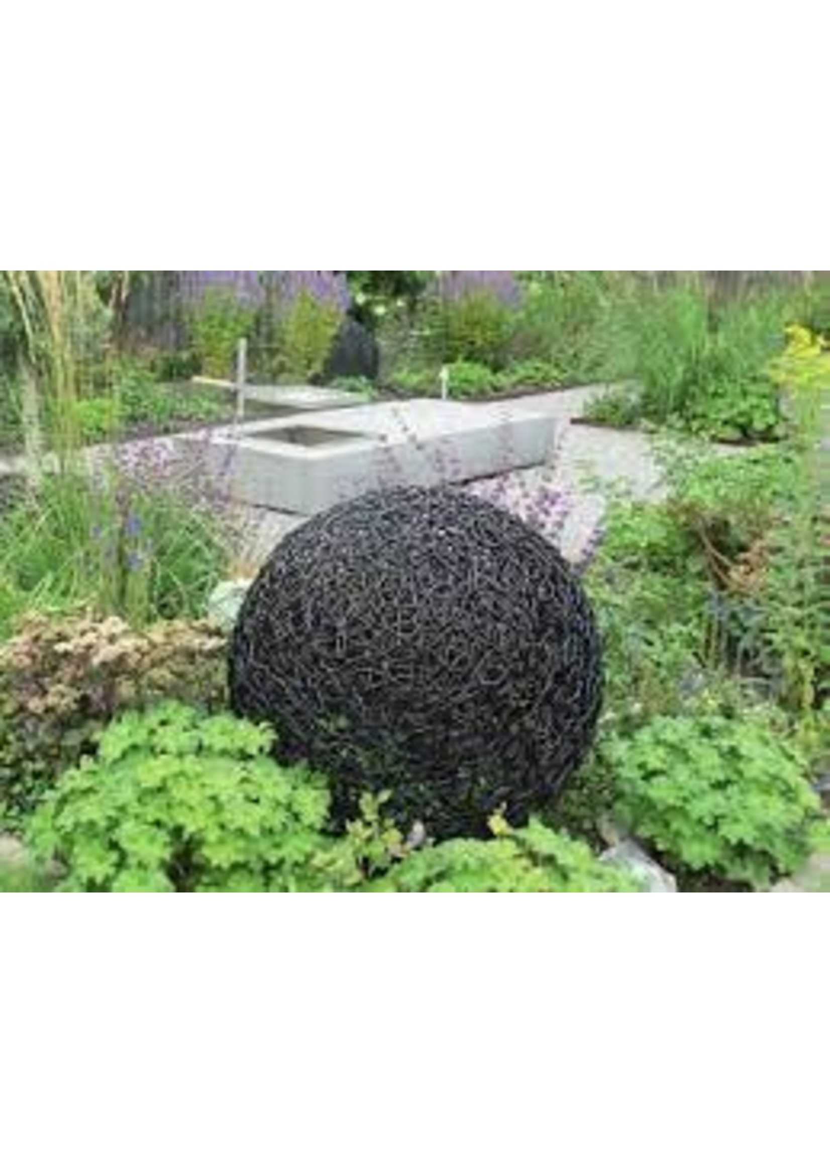 ds conma Wire ball braided hot-dip galvanised and powder-coated