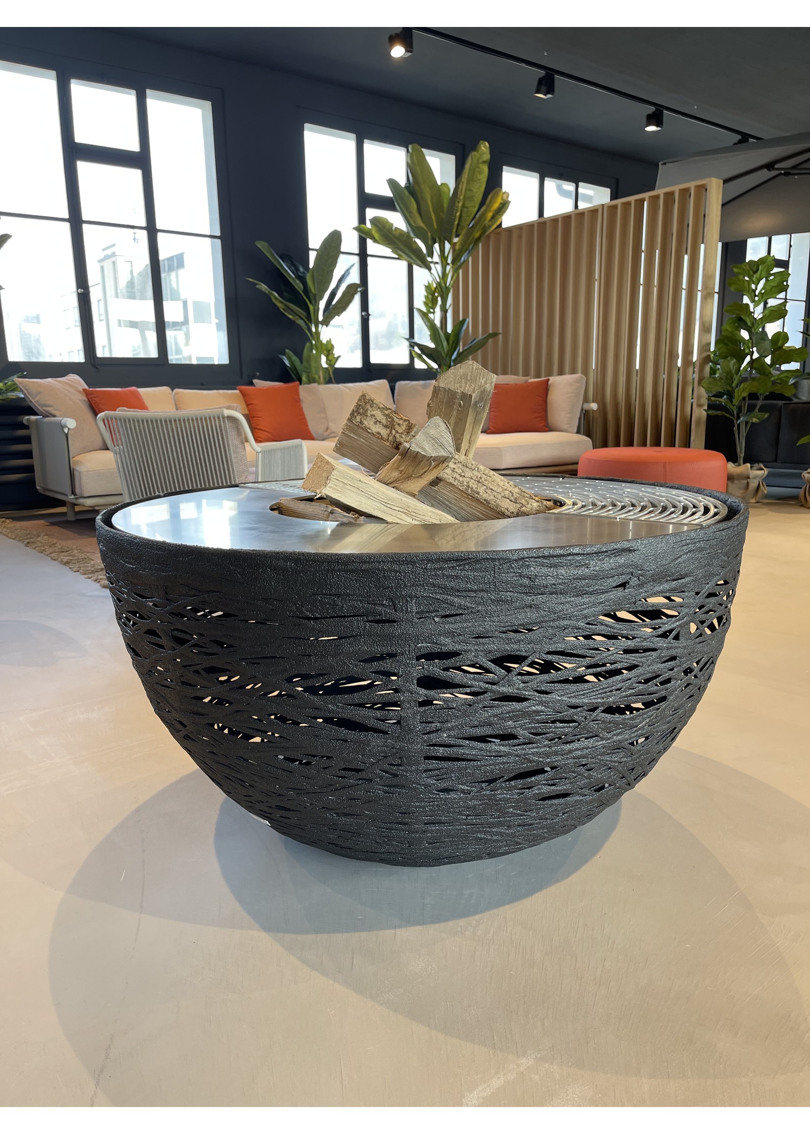 Unknow Nordic Lava nest fire pit