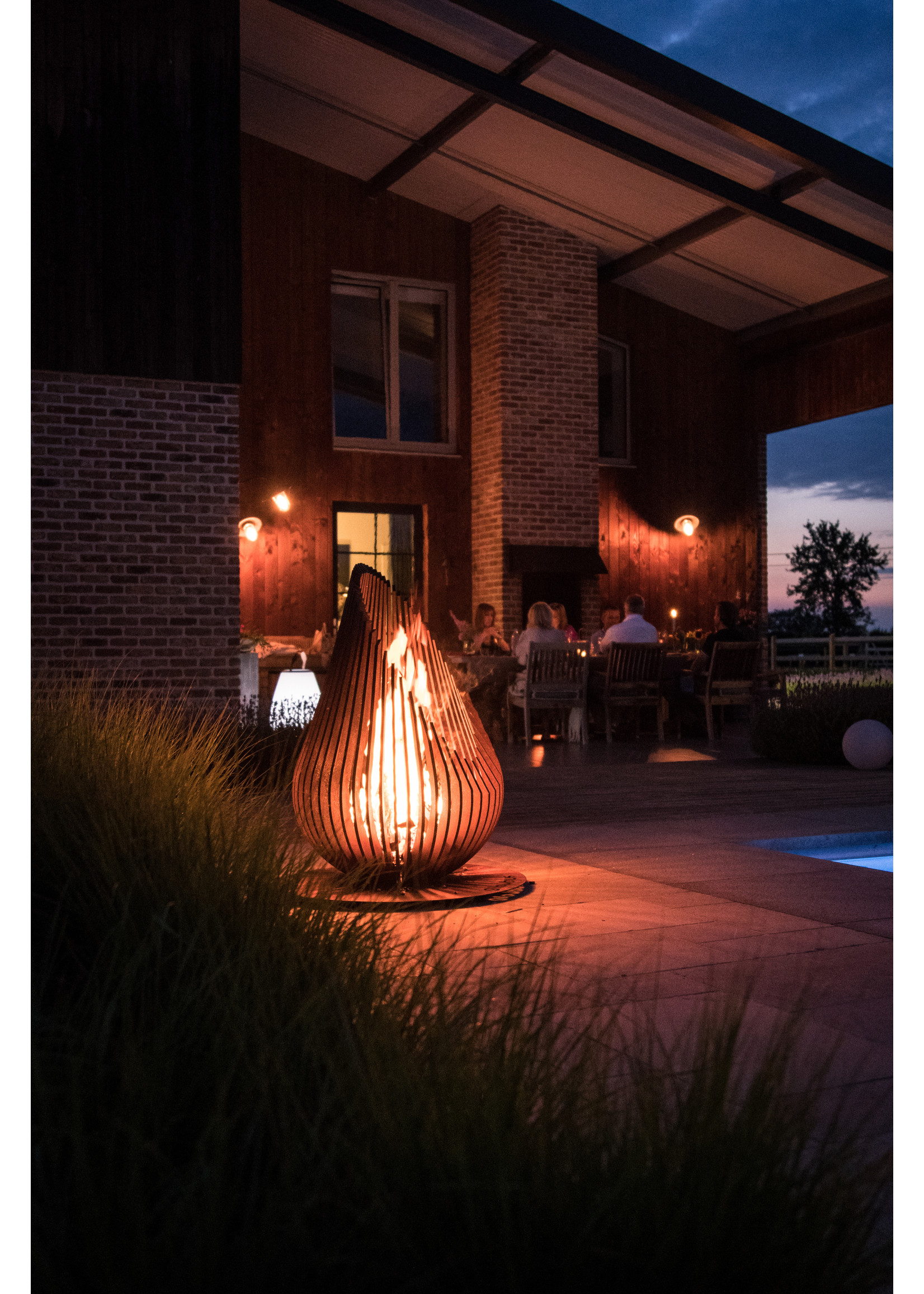 Glowbus® DEWDROP firepit
