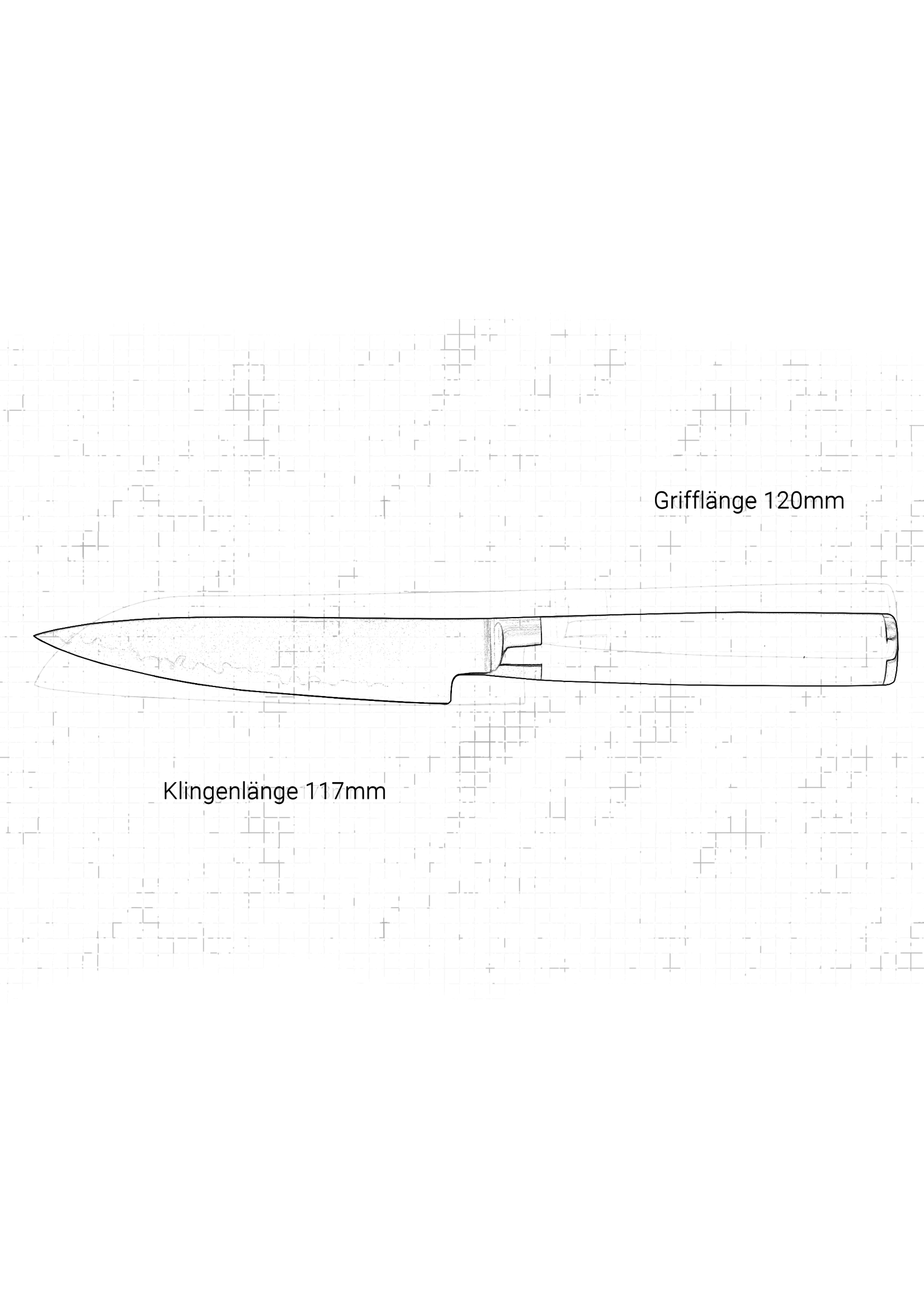 Franz Damastmesser Office knife – 11,5cm