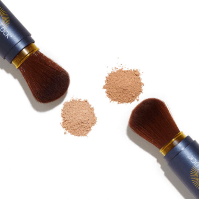 Brush on Block Brush on Block Brush on Block  Touch of Tan Tinted Mineral Sunscreen SPF30