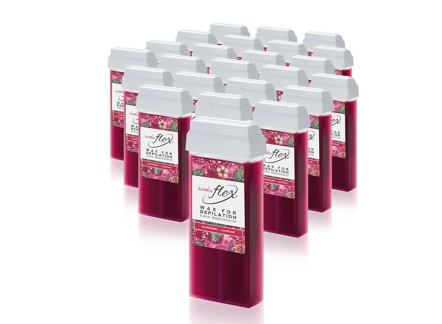 Wachspatronen Himbeere 24er Box