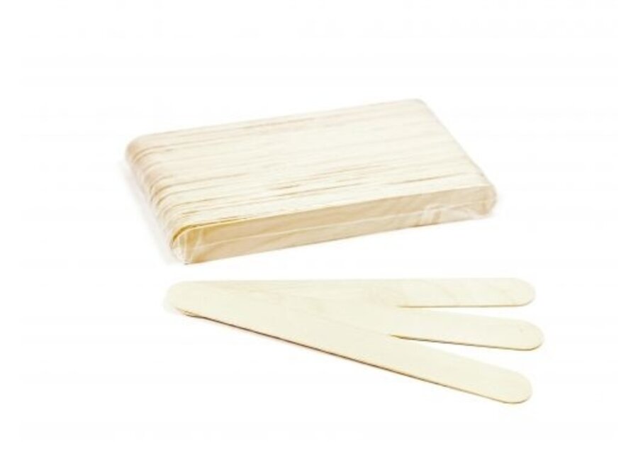 Große Einwegspatel aus Holz