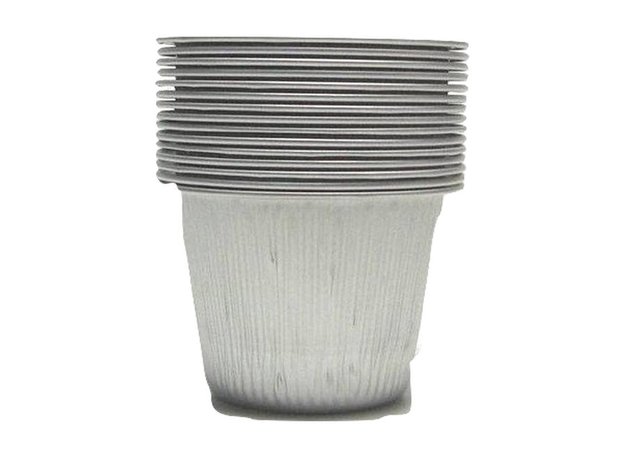 Aluminiumschalen für Wachswärmer 100ml, 5er Pack