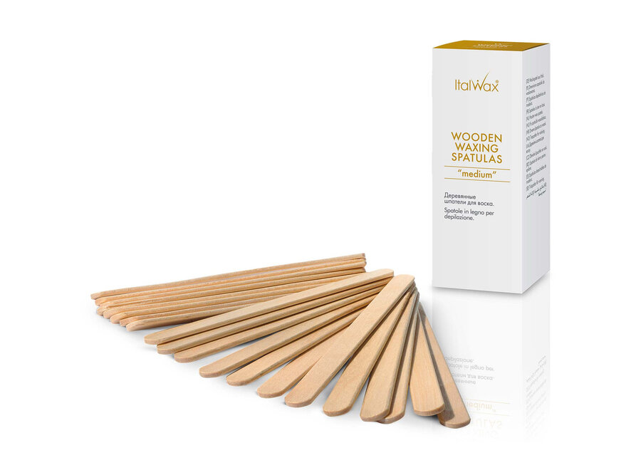 Solo Glowax Holzspatel (mittel) 50 Stk.