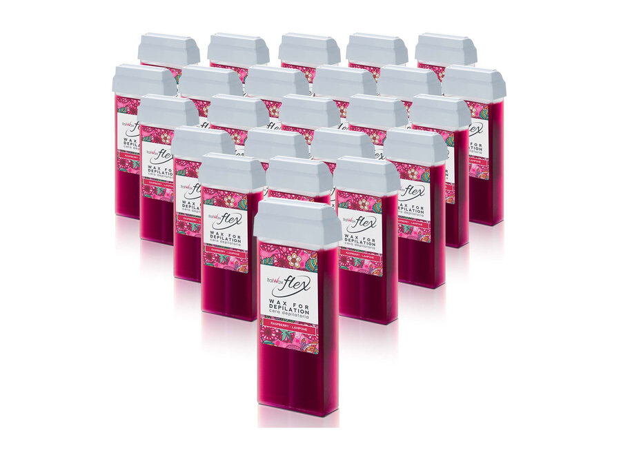 Wachspatronen Himbeere 24er Box