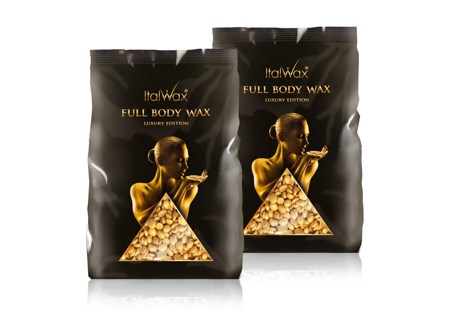 Full Body Wax Luxury Edition Gold 2kg Kombipaket