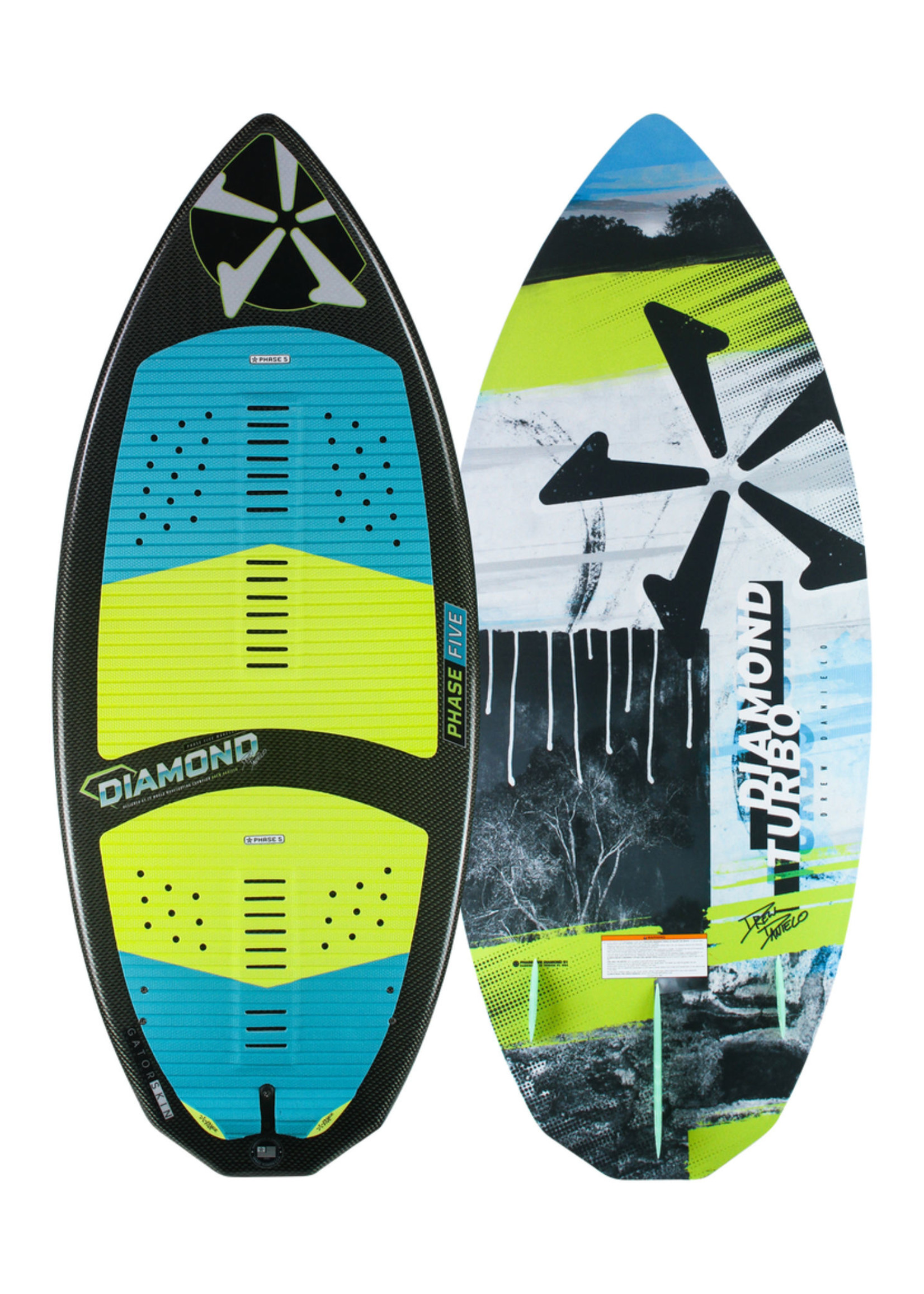 Phase Five Phase Five Diamond Tubro 57" Skim Style Wakesurf