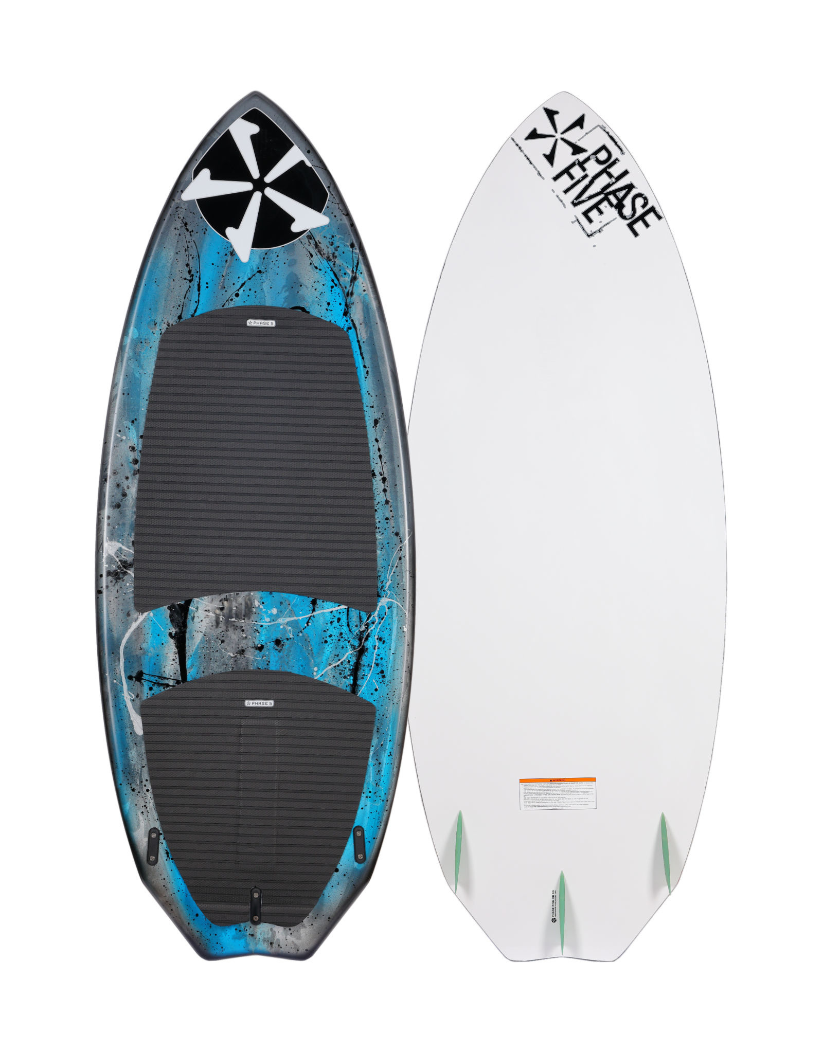 Phase Five XB 58" Skim Style Wakesurf Crazy Dude