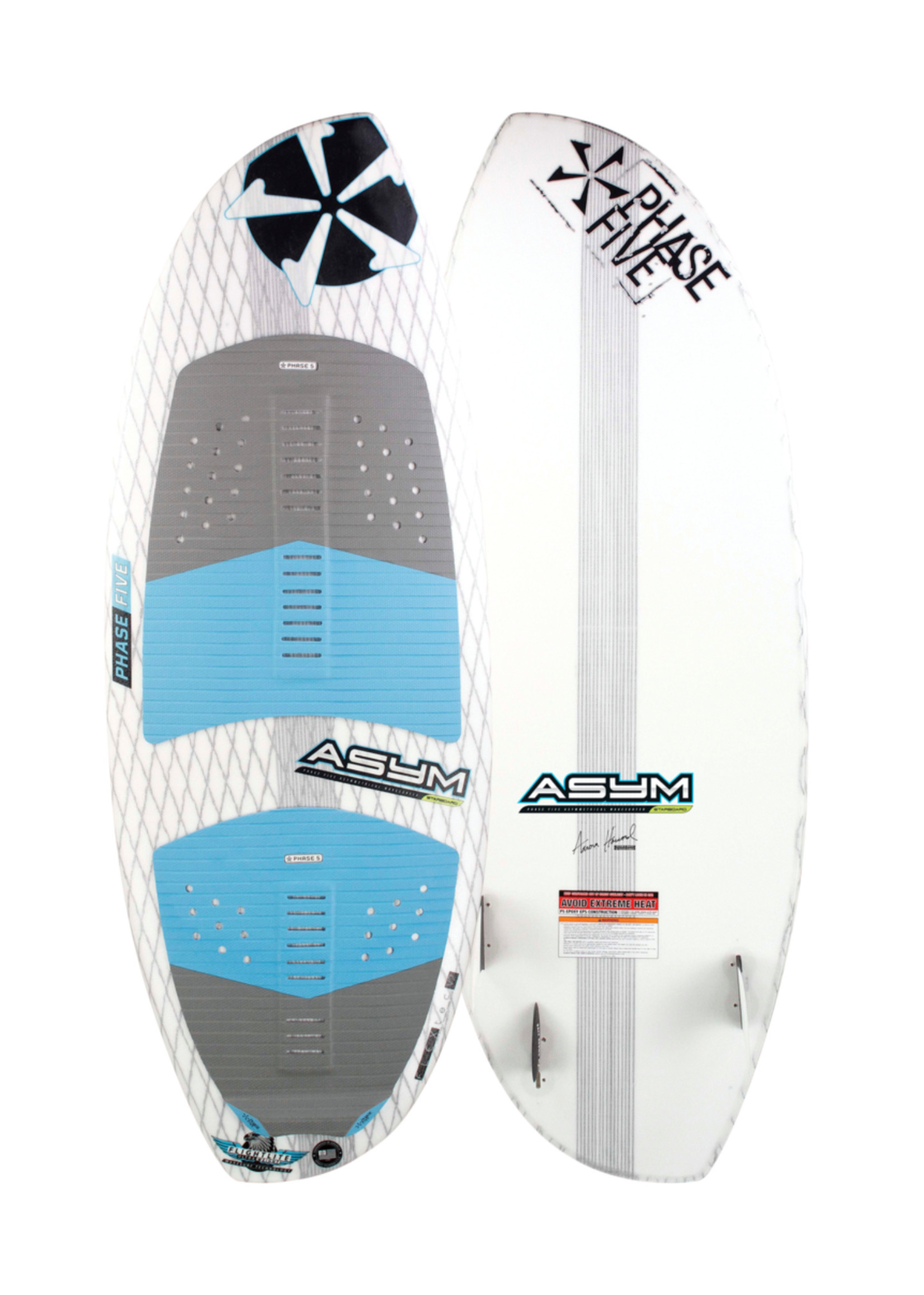 Phase Five Phase Five Asym Starboard 55" Surf Style Wakesurf for Surfing Starboard Side