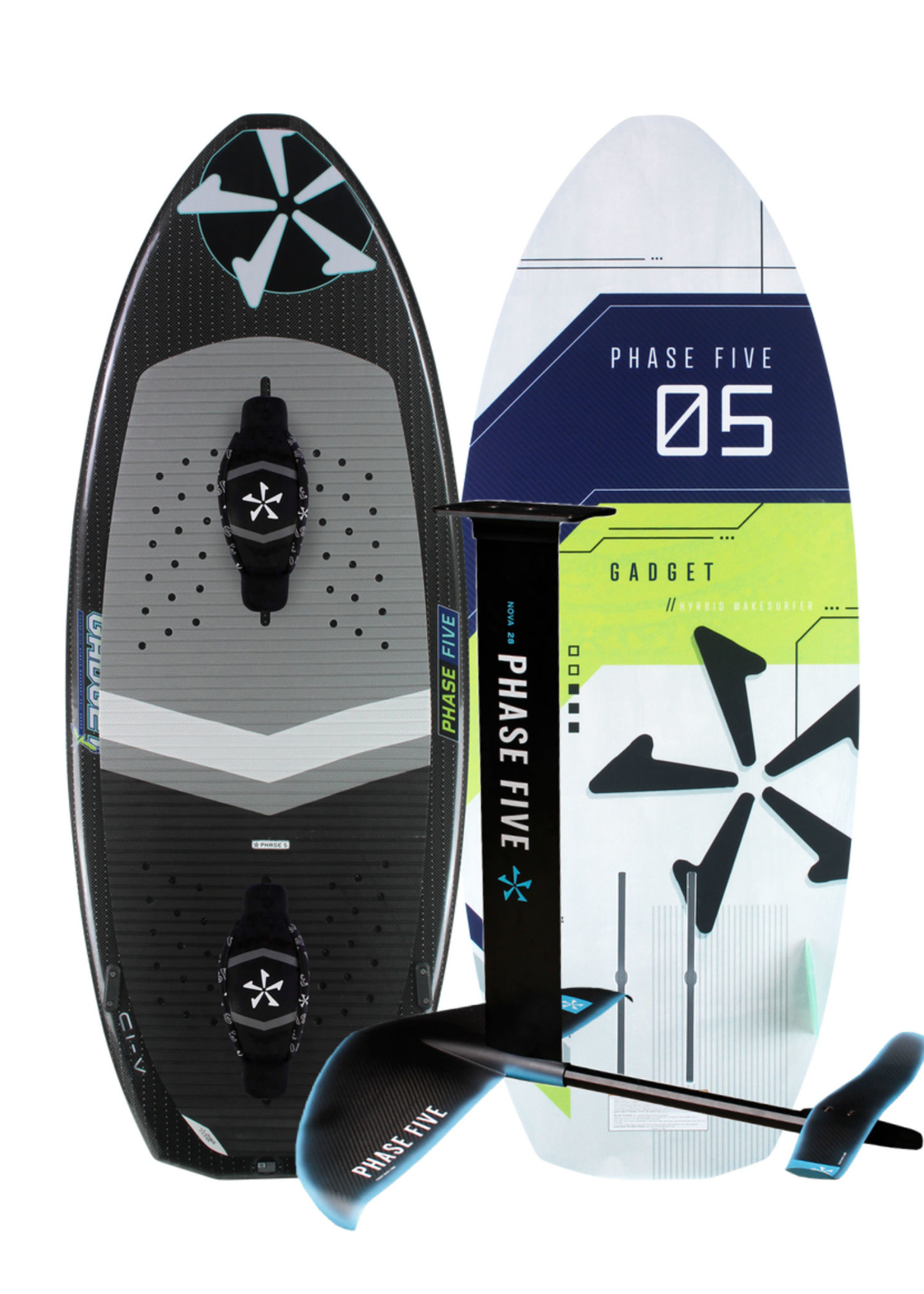 Phase Five Phase Five Gadget Wakesurf Hydrofoil Brett + Tragflügel Paket