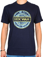 Sex Wax Distress Retro T-Shirt Navy