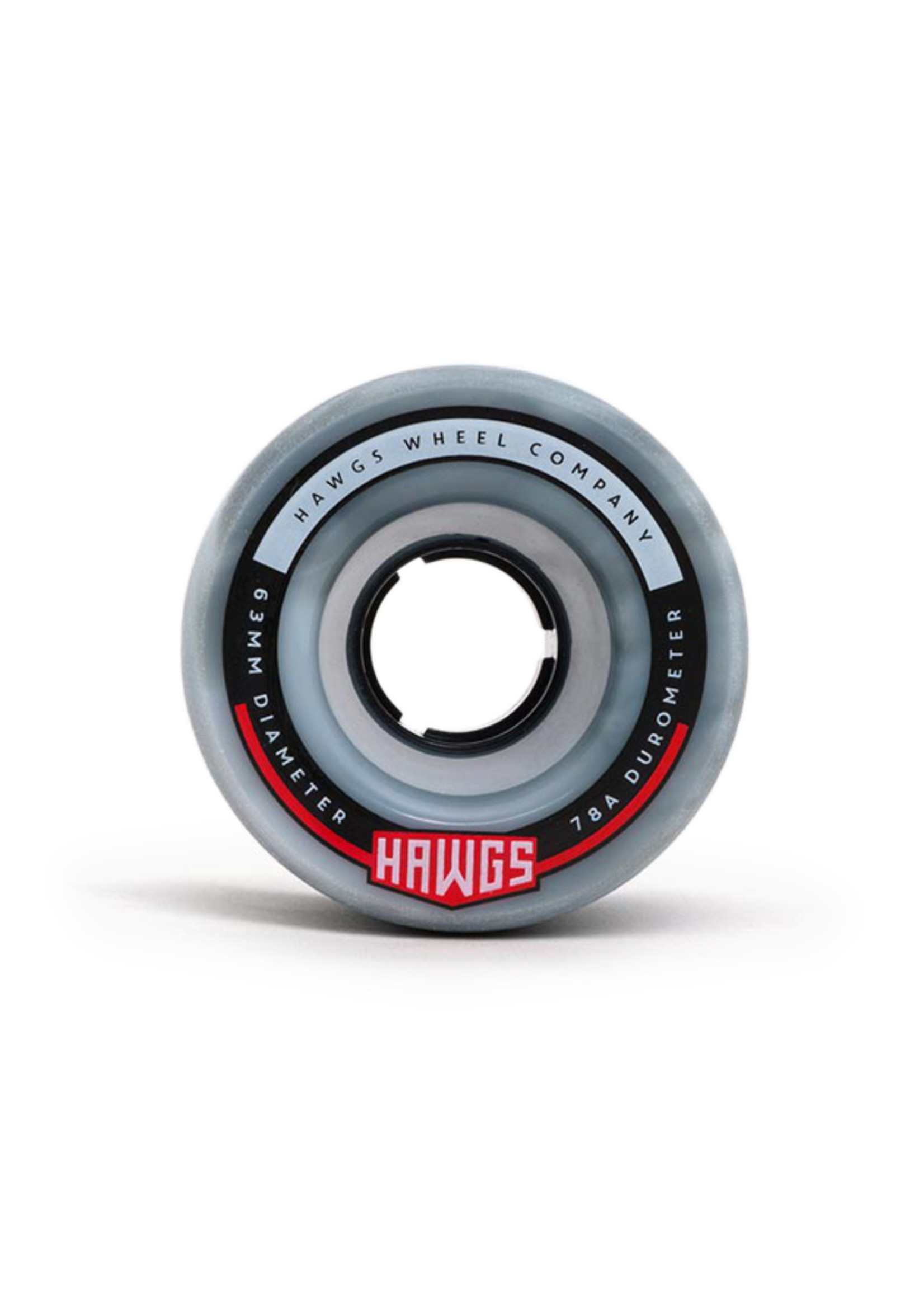 Hawgs Wheels Hawgs Fatty Rollen 63 mm 78A Grey/White Swirl 4er-Set