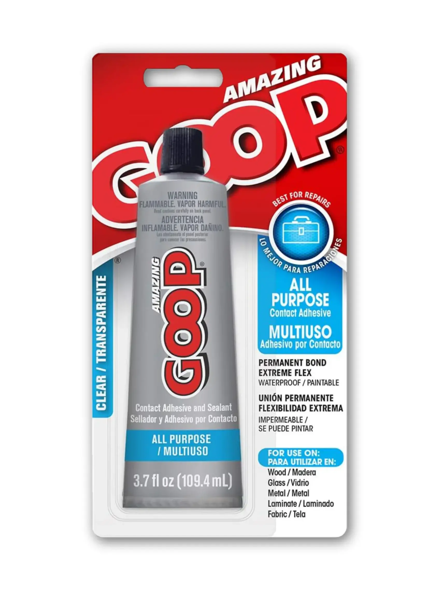Eclectic Products Eclectic Amazing Goop 109.4 ml Tube Allzweck-Klebstoff Klar