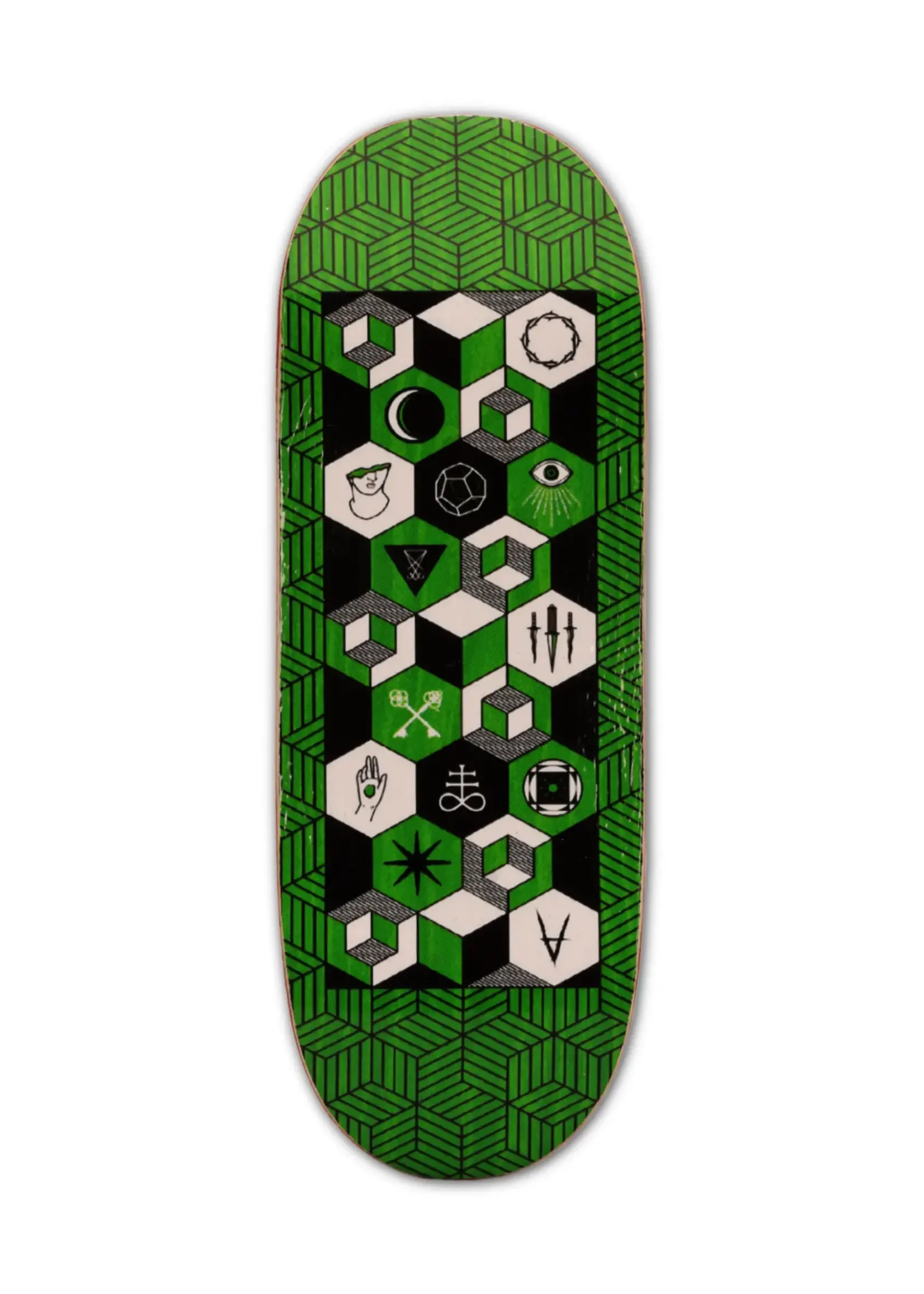 Close Up Fingerboards Close Up Antiz Mystic Green Fingerboard Setup