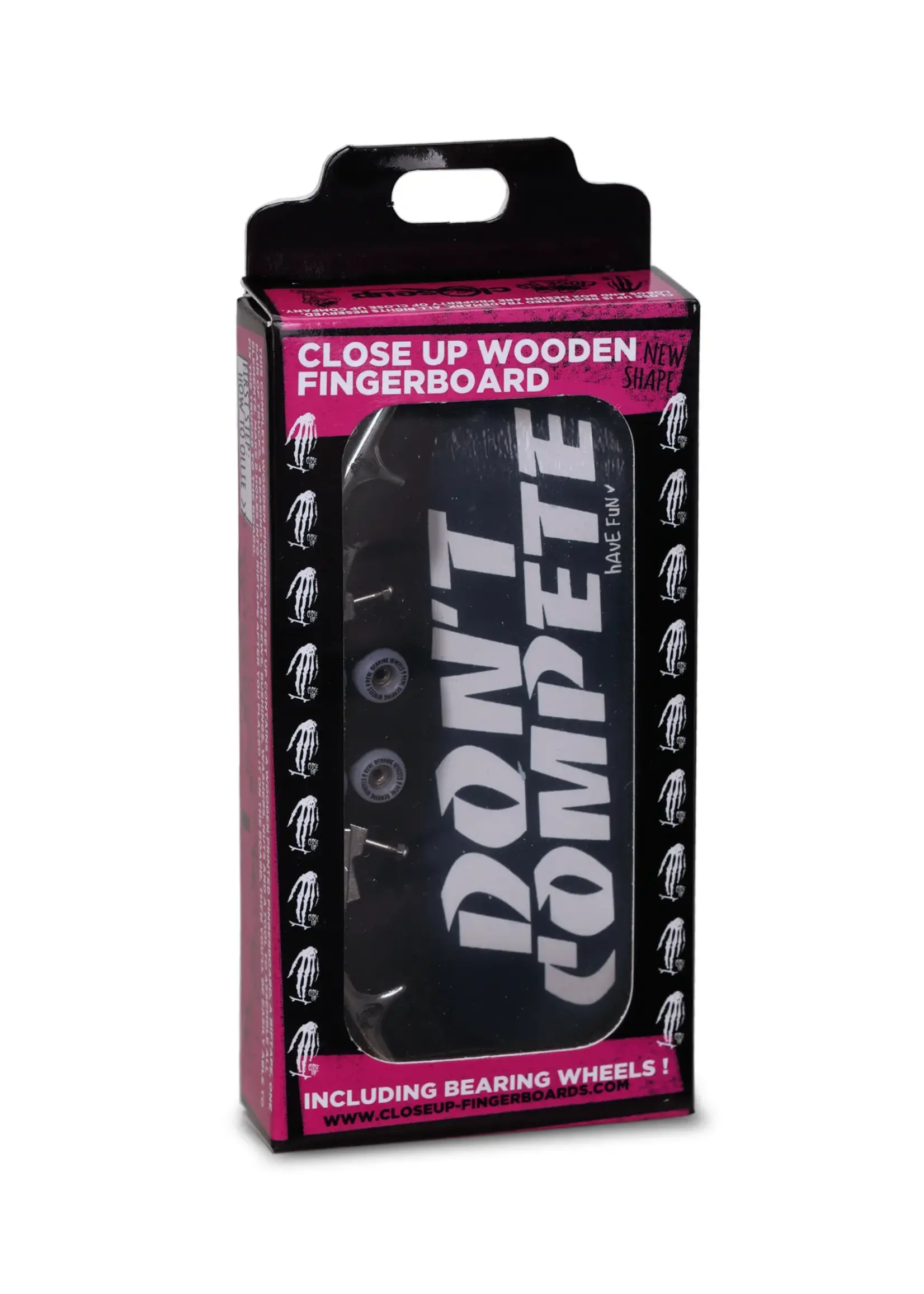 Close Up Fingerboards Close Up Don't Compete Black Fingerboard Setup
