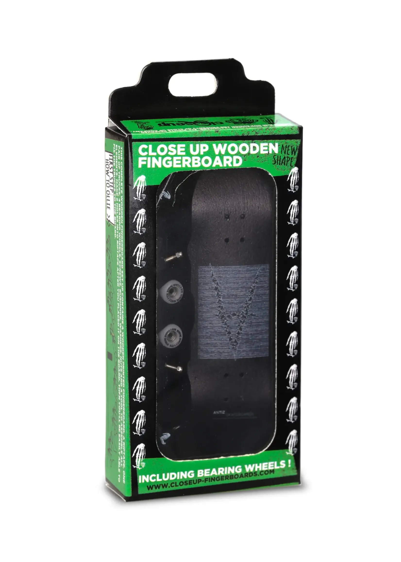 Close Up Fingerboards Close Up Antiz Division Black Fingerboard Bausatz
