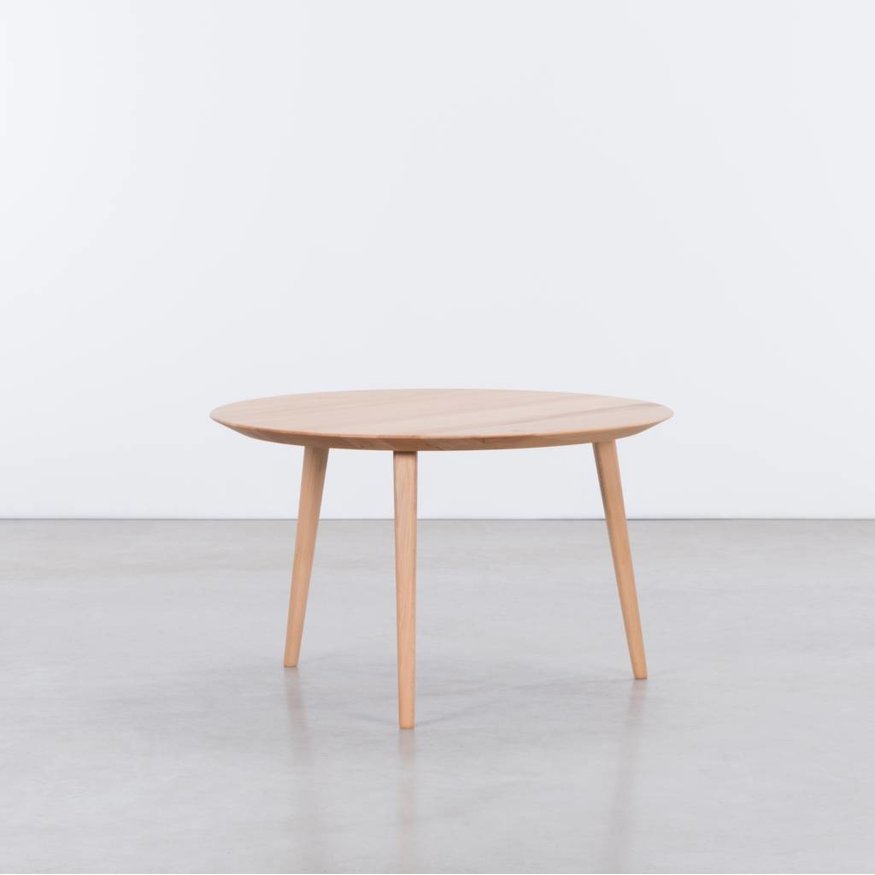 Round Scandinavian Coffee Table Tomrer Sav & Økse Round Scandinavian Coffee Table Tomrer