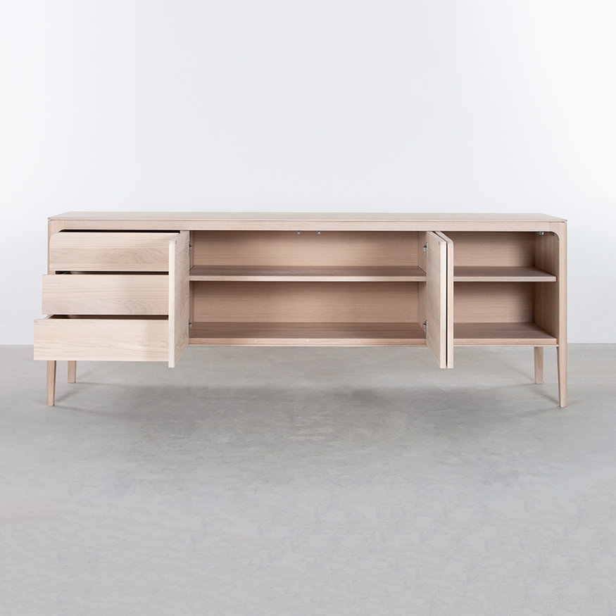 Scandinavian Sideboard Rikke 4-Compartment Sav & Økse Scandinavian Sideboard Rikke 4-Compartment