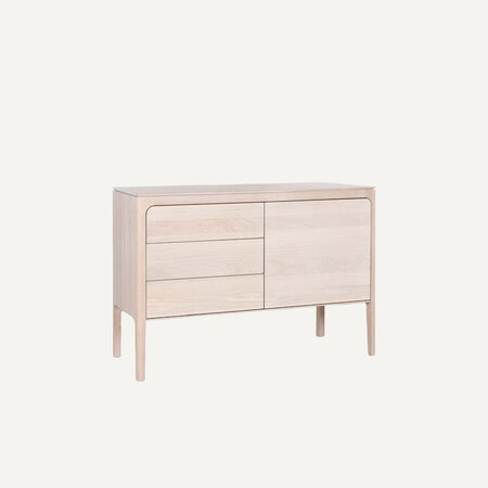 Rikke Dressoir 2-vak | Eiken Whitewash