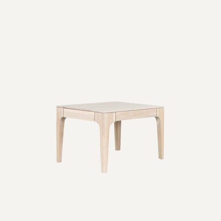 Rikke Salontafel Vierkant | Eiken Whitewash