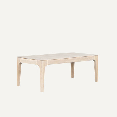 Rikke Salontafel Rechthoek | Eiken Whitewash