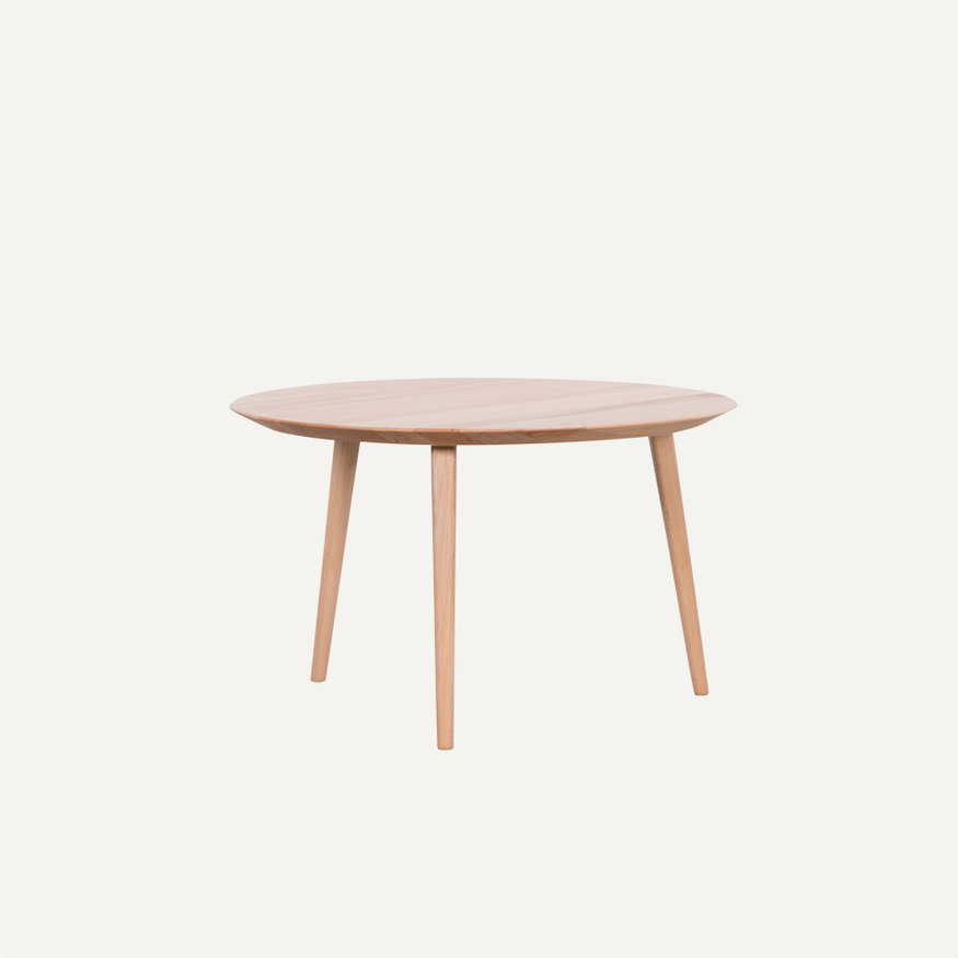 Round Scandinavian Coffee Table Tomrer Sav & Økse Round Scandinavian Coffee Table Tomrer