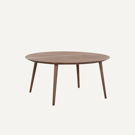 Tomrer Coffee Table Round | Walnut