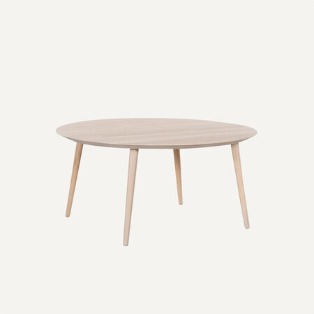 Tomrer Salontafel Rond | Eiken Whitewash Tomrer Salontafel Rond | Eiken Whitewash