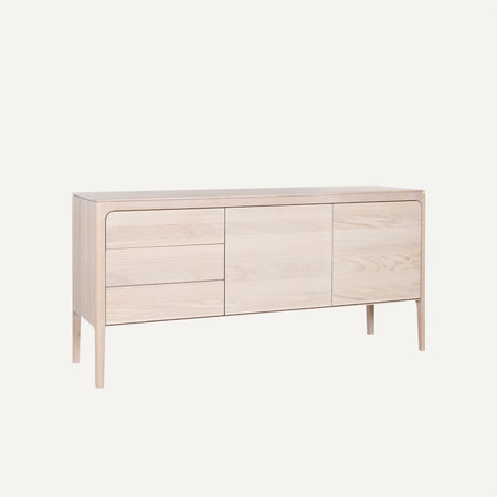 Rikke Sideboard 3-compartment | Oak Whitewash