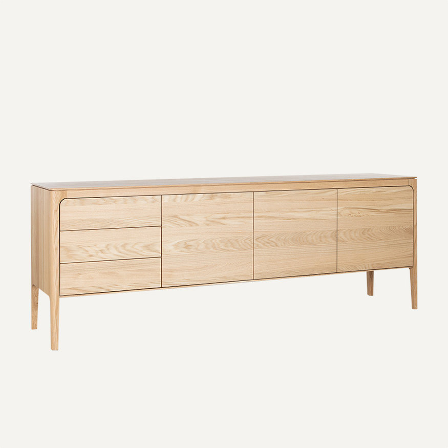 Sav & Økse Scandinavian Sideboard Rikke 4-Compartment