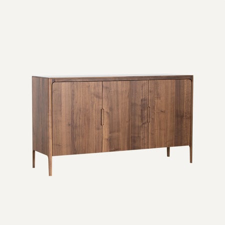 Rikke Highboard 3-deurs | Walnoot